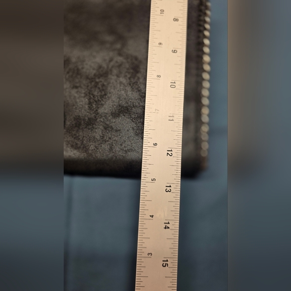 Chelsea28 Black Chain-Trim Clutch - Picture 13 of 16